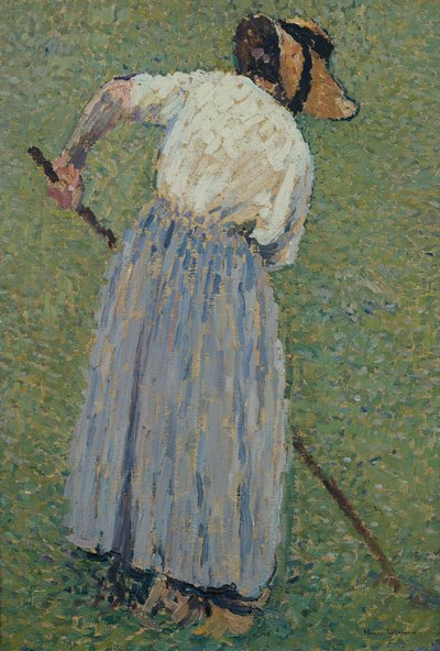 De Hooimaker door Henri Martin