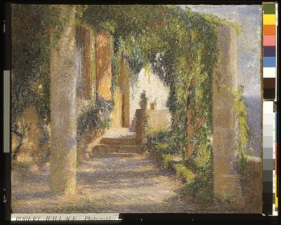 De Pergola door Henri Martin