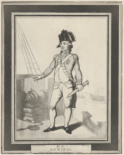 Nr. 9: Admiraal, 15 februari 1799 door Henri Merke