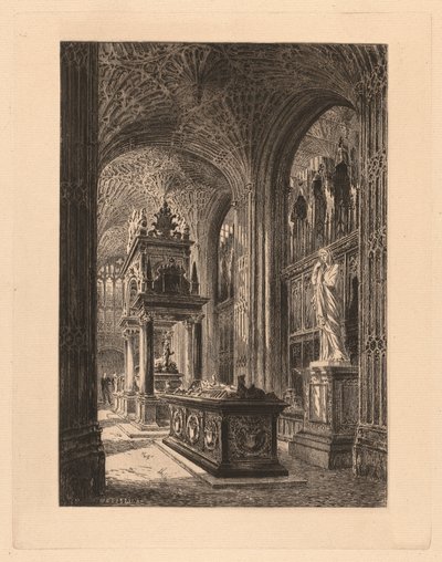 Westminster, Henry VII Kapel door Henri Toussaint