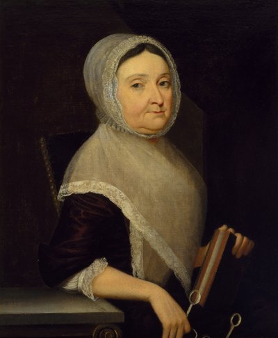 Portret van mevrouw Mary Cuthbert door Henry Benbridge