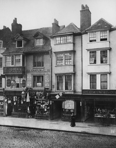 Borough High Street, c.1881 door Henry Dixon