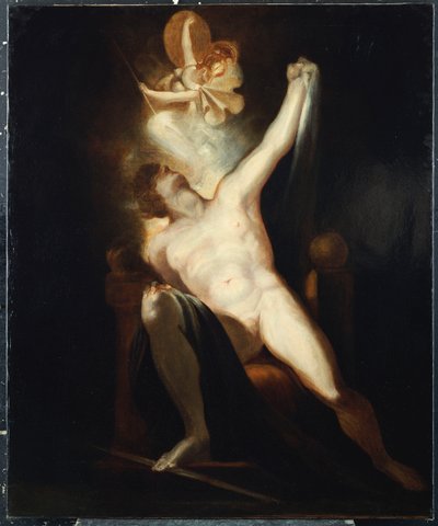 De Geboorte van de Zonde door Johann Heinrich Füssli