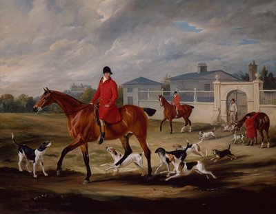 De Oakley Hunt door Henry Thomas Alken