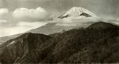 Fuji-san door Herbert Ponting