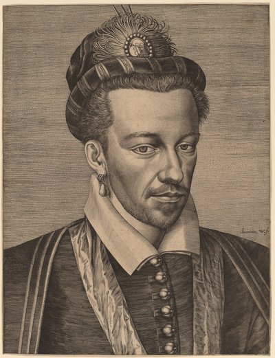 Hendrik van Navarra door Hieronymus Wierix