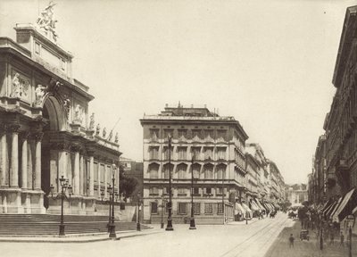 Nationale Straat door Italian Photographer