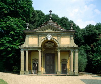 Kapel bij de Villa di Celle, 1703 door Italian School