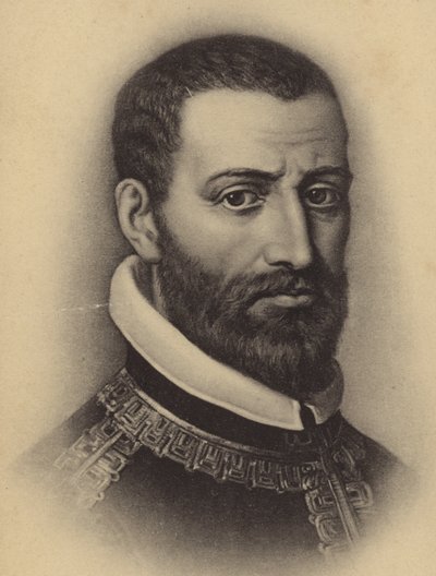 Portret van Giovanni Pierluigi da Palestrina door Italian School