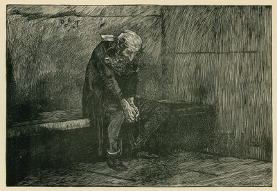 Fagin in de veroordeelde cel door J Mahoney