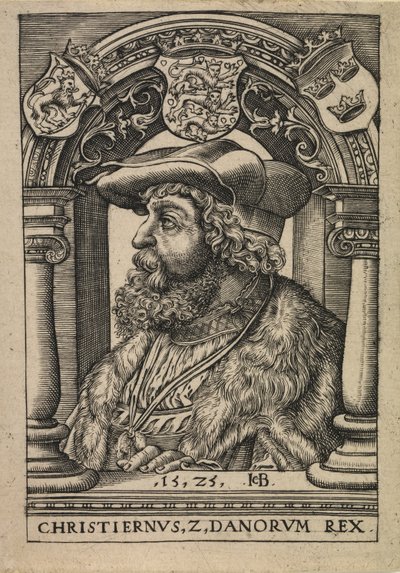 Christian II door Jacob Binck