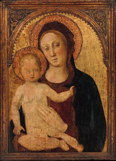 Madonna en Kind, waarschijnlijk 1440s door Jacopo Bellini