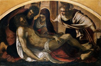 Pietà, 1563 door Jacopo Robusti Tintoretto