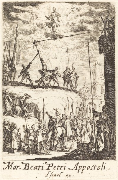 Het Martelaarschap van Sint Petrus door Jacques Callot