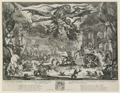 De Verleiding van St. Antonius door Jacques Callot