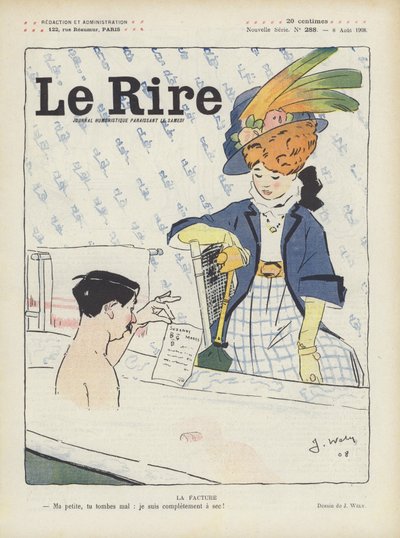 Illustratie voor Le Rire door Jacques Wely