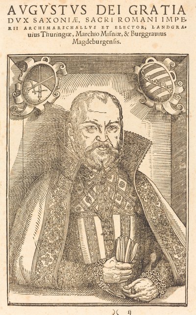 Augustus Hertzog van Saksen door Jakob Lucius the Elder