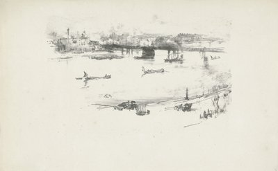 Charing Cross Railway Bridge door James Abbott McNeill Whistler