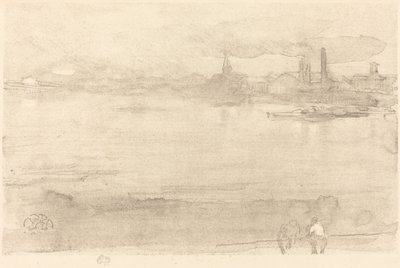 Vroege ochtend door James Abbott McNeill Whistler