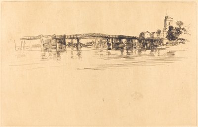 Kleine Putney nr. 1, 1879 door James Abbott McNeill Whistler