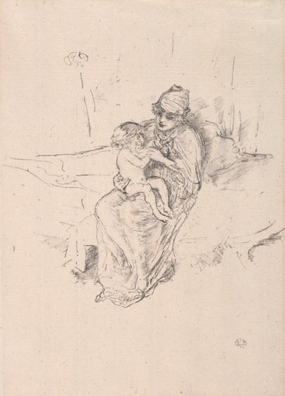 Moeder en kind, nr. 1 door James Abbott McNeill Whistler