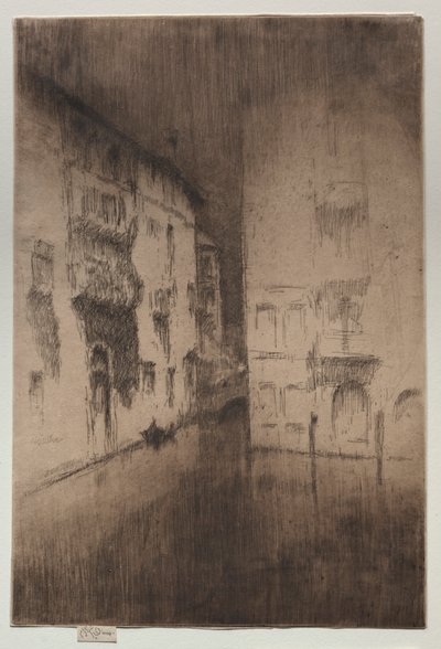 Nocturne: Paleizen door James Abbott McNeill Whistler