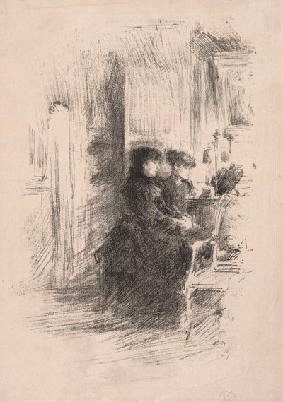 Het Duet door James Abbott McNeill Whistler