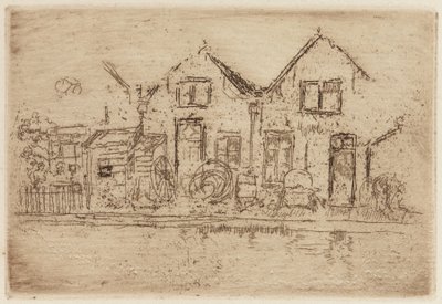 De Kleine Wagenmaker, 1884 door James Abbott McNeill Whistler