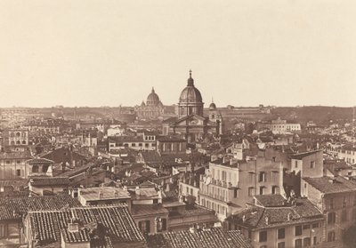 Uitzicht op Rome, ca. 1855 door James Anderson