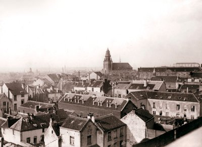 Skyline van Antwerpen, 1898 door James Batkin