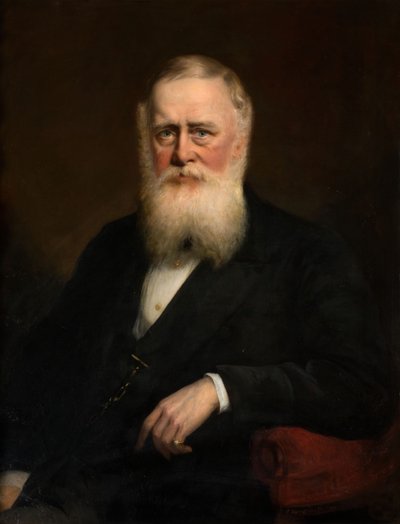 Portret van Thomas Phillips, 1871 door James Edgell Collins