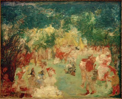 De tuin van de liefde door James Sidney Ensor