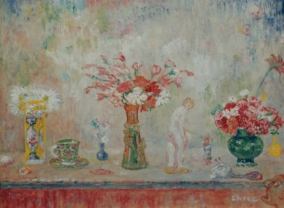 Fantasie stilleven door James Ensor