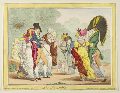 De onzichtbaren door James Gillray