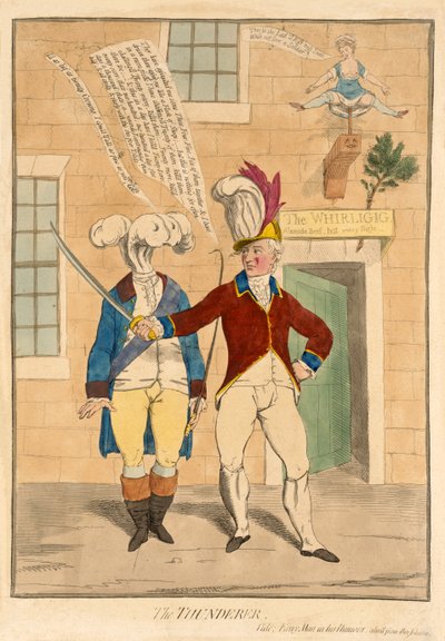 De donderaar door James Gillray