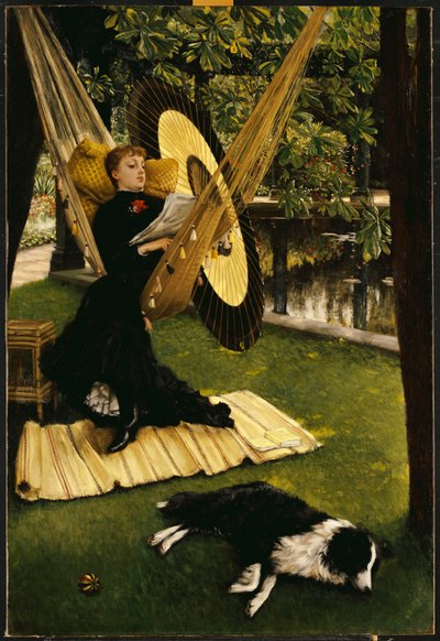 De Hangmat door James Jacques Joseph Tissot