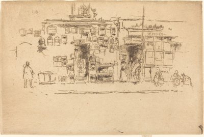 Vogelkooien Chelsea door James Abbott McNeill Whistler