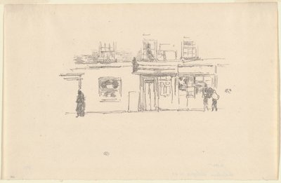 Chelsea Winkels door James Abbott McNeill Whistler