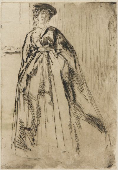 Finette door James Abbott McNeill Whistler