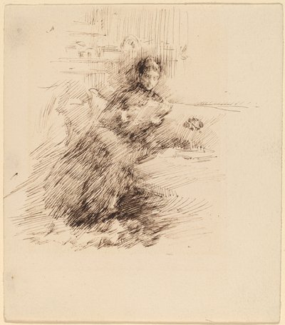 Miss Cumberlege door James Abbott McNeill Whistler