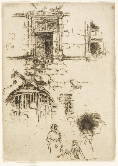 Renaissance Raam door James Abbott McNeill Whistler