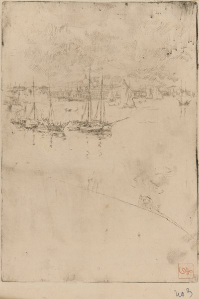 San Giorgio door James Abbott McNeill Whistler