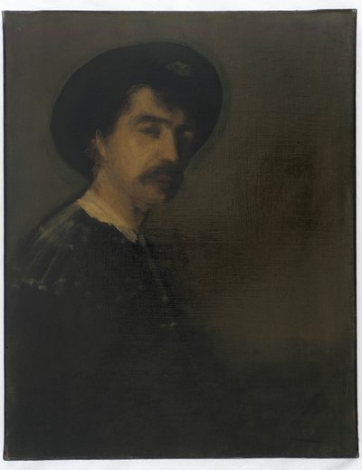 Zelfportret door James Abbott McNeill Whistler