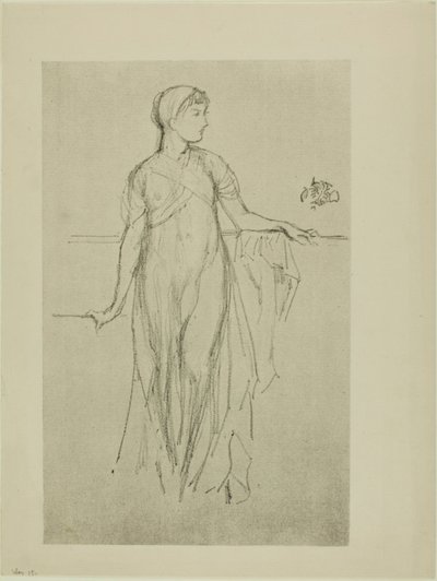 Studie door James Abbott McNeill Whistler