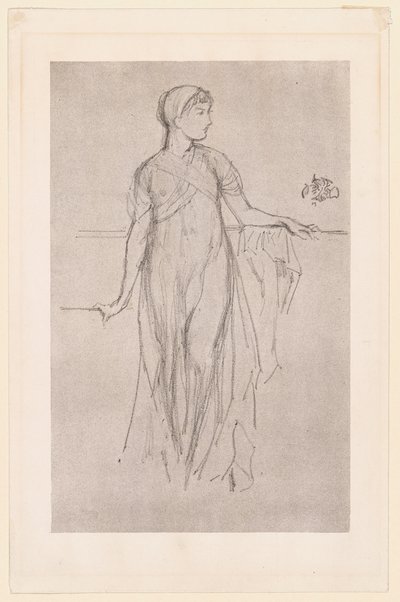 Studie door James Abbott McNeill Whistler