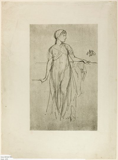 Studie door James Abbott McNeill Whistler