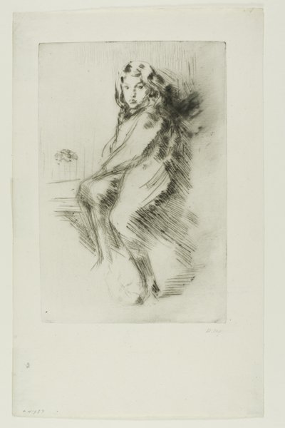 De jongen (Charlie Hanson) door James Abbott McNeill Whistler