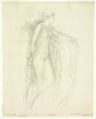 De muts door James Abbott McNeill Whistler