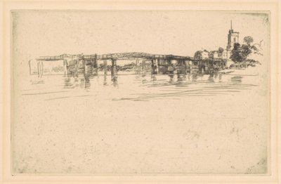 De Kleine Putney, Nr. 1 door James Abbott McNeill Whistler