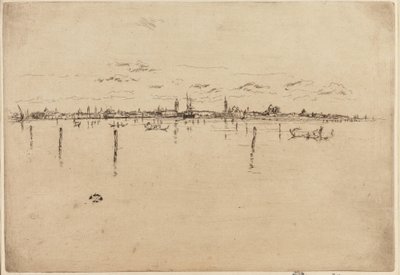 Het kleine Venetië door James Abbott McNeill Whistler